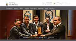 Desktop Screenshot of ompowertransmission.com