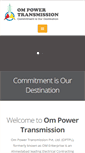 Mobile Screenshot of ompowertransmission.com